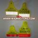 Reflective Ear Tag 78*56 mm cattle ear tag