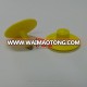 round yellow ear tag for pig 30*30 mm