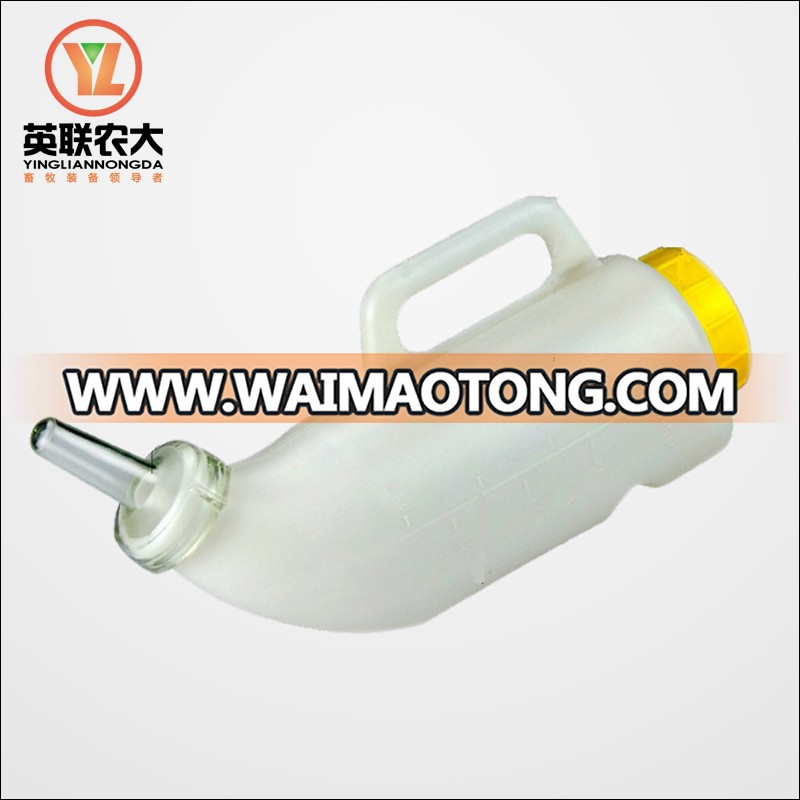 horizontal type 2.5L calf feeding bottle