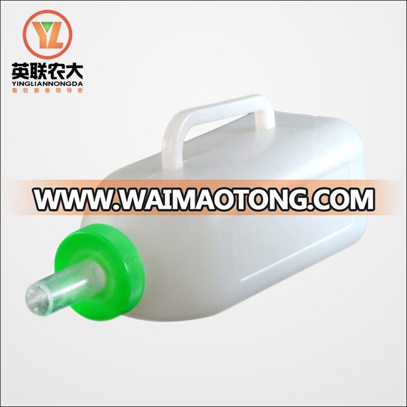 2L capacity plastic animal feed milk bottle for cattle